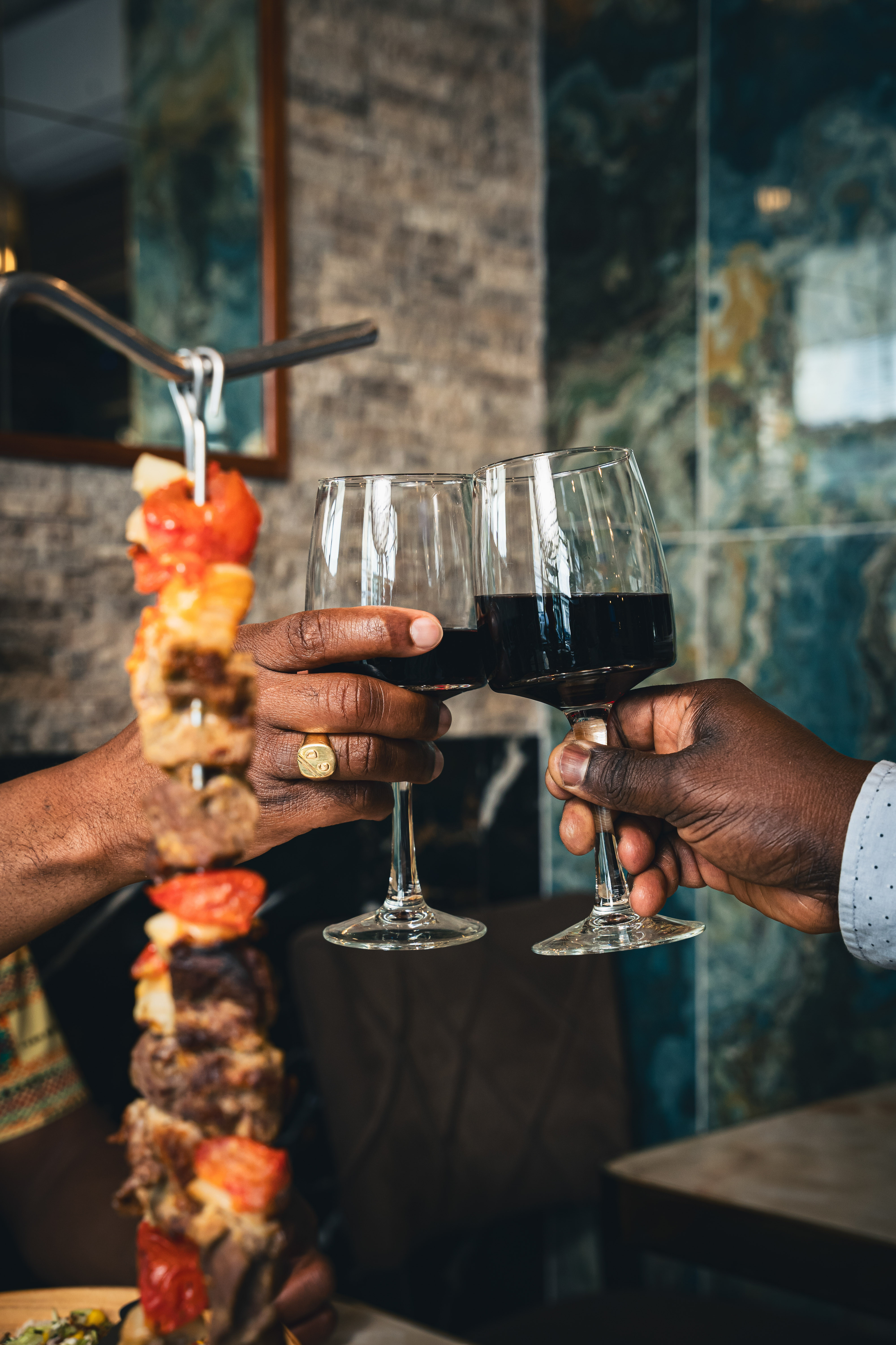 Ambiance et plats Bisso Na Bisso